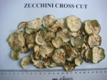 dried zucchini cross cut