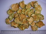 dried zucchini cross cut